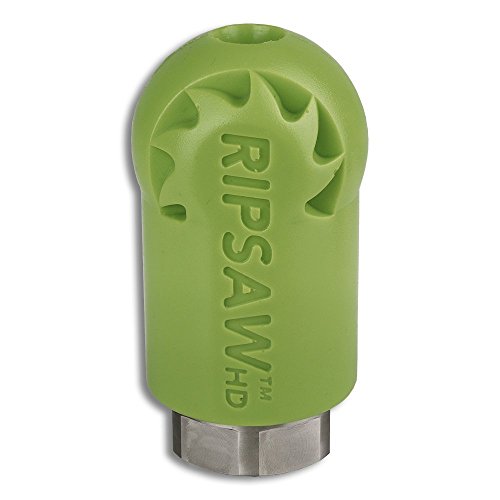 Monster Equipment, LLC Bundle - 3 items: HD Ripsaw Rotating Turbo Nozzle (12.0), Male & Female Stainless Steel Socket