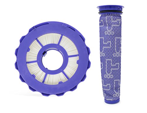 Dyson DC40 Compatible HEPA Post-Motor Filter & Pre-Motor Filter. for Animal, Multi Floor, Origin and Total Clean Vacuums. Replaces Part # 923587-02 & 922676-01 - Combo Pack