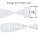 Wepro Fitbit Charge 2 bands, Replacement for Fitbit Charge 2 HR Bands, Buckle, White, Small