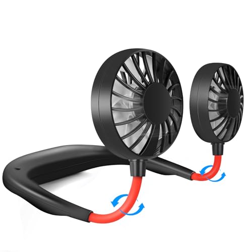 JUANANIUG Portable Neck Fan Rechargeable Personal