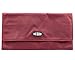 Big Skinny Women's Monte Cougar Tri-Fold Checkbook Wallet, Holds Up to 60 Cards, Red