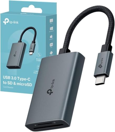 UA440C USB Type-C a lector de tarjetas SD, Plug and Play, 3 × más rápido de transferencia de datos, soporta tarjetas de memoria de hasta 2 TB, compatible con Mac, Windows, iPadOS, iOS, Android