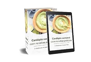 Livro Cardápio Semanal Com Receitas Praticas