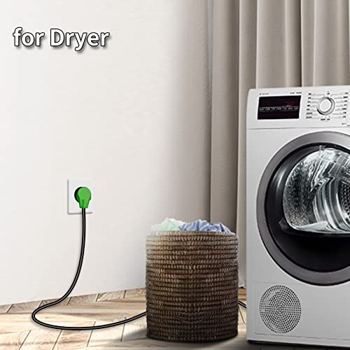 RVMATE 4 Prong Dryer Extension Cord 50 Feet, 30 Amp NEMA 1430P to 14