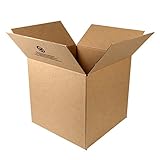 Duck Brand Kraft Corrugated Shipping Boxes, 16