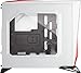 Corsair CC-9011083-WWCORSAIR CARBIDE SPEC-ALPHA Mid-Tower Gaming Case- White/Red