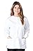 Natural Uniforms Warm Up Scrub Jacket-White-Small