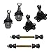 4x4 Models Only - New Complete 6-Piece Front Suspension Kit Chevrolet & GMC Truck's 4WD/4x4- 10-Year Warranty- All (4) Front Upper & Lower Ball Joints w/45.79mm Stamped Arm