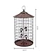 Squirrel-X Grande Squirrel Proof Bird Feeder, Catch Tray, 4 Feeding Stations, 2.9 lb Seed Capacity