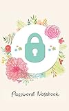 Password Notebook: Organiser for Email Addresses/Online Reference Numbers and Website Logins (Floral by 