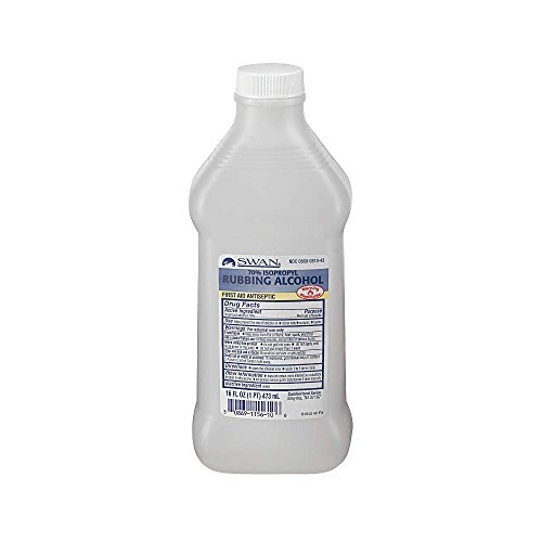 Medique Isopropyl Rubbing Alcohol, Bottle, 16 oz.
