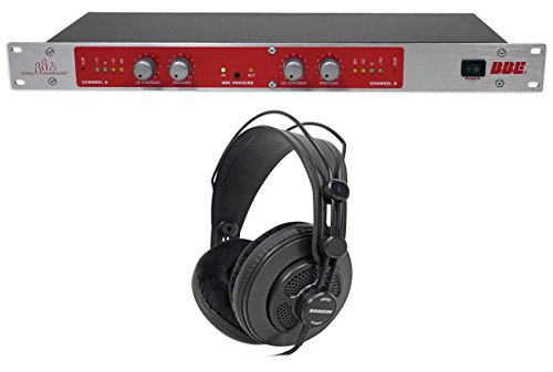 BBE 882I Professional Studio Sonic Maximizer Signal Sound Processor+Headphones