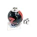RICKYZHU for Mustang Shelby Cobra GT 500 6 Speed Manual Gear Shift Knob Shift Knob (R on The Right, Red)
