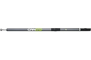 CanAm Tool D400-V1 Extendable Corner Flusher Handle 3.5 Foot to 6 Foot – Extendable Reach Handle for Great Leverage and Super