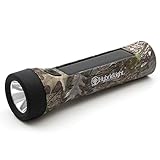 Hybridlight Journey 300 Solar/Rechargeable 300 Lumen LED Waterproof Flashlight. High/Low Beam, USB Cell Phone Charger, Built In Solar Panel Charges Indoors or Out, USB Quick Charge Cable Included