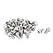 uxcell 0.8mm Pitch M5x10mm Stainless Steel Hex Socket Head Cap Screws 30 Pcs