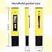 Vminno Digital PH Meter, PH Meter 0.01 PH High Accuracy Water Quality Tester with 0-14 PH Measurement Range for Household Drinking, Pool and Aquarium Water PH Tester Design with ATC
