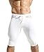 Minaso Men's Soft Mesh Cool Dry Compression Yoga Workout Tight Shorts