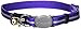 Rogz Reflective Nylon Cat Collar with Breakaway Clip and Removable Bell, fully adjustable to fit most breeds, Purple