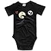 Tim Burton's The Nightmare Before Christmas Jack & Sally Baby Romper Jumpsuit Black