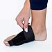 Jumpex Bunion Corrector and Bunion Relief | Orthopedic Big Toe Straightener for Women and Men | 100% Adjustable Bunion Splint | Treat & Prevent Hallux Valgus, Black