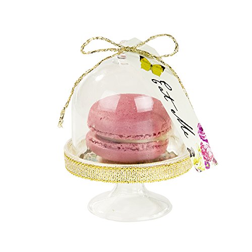 Talking Tables Truly Alice Mad Hatter Cake Domes for a Tea Party or Wedding, Multicolor (6 Pack)