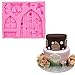 House Cartoon Door Mushroom Cake Decor Fondant Mould Chocolate Mold Tool By Palker Sky