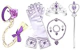 Princess Rapunzel Dress up Party 4-Piece Accessories Gift Set (Rapunzel)
