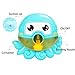 Baby Bath Bubble Machine Automatic Bubble Blower Battery Operated Musical Octopus Bath Bubble Toys for Infant Baby Children Kids Happy Tub Time