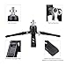 Tabletop Mini Tripod, Cayer 3 Feet SV3 Alumunium Tripod Stand for Monopods with 3/8