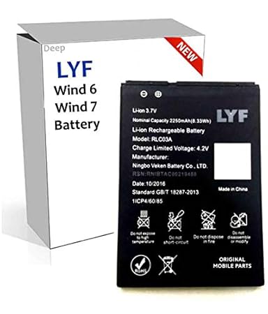 Lyf Wind 7 Mobile Battery Rlc 03a Amazon In Electronics