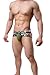 Two Pairs of Men’s Cotton Jockstraps, (M, Green)