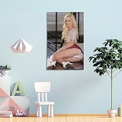 Elsa Jean Sexy Model Portrait Poster 3 Living Room