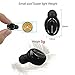 Bluetooth Headset V4.1 Wireless Earbud Mini In-ear Bluetooth Earpiece Car Headset Hand-free calling with Mic for iPhone/Android/Windows 10 Cellphones, Tablets and Computers .