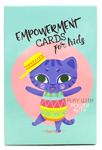 Empowerment Cards for Kids - 44 Action Packed and Fun Exercises | Themes: Self Esteem, Self-Compassion, Relaxation, Body Awareness, Feelings, Fun, Dreams