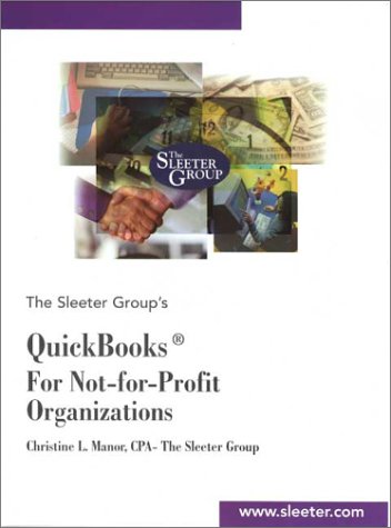 QuickBooks for Not-for-Profit Organizations by Christine L. Manor