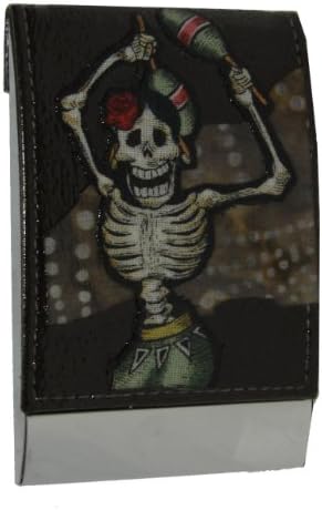 De La Luna Day of the Dead Musician Business Card Holder