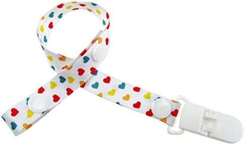 Oyedens 1PC Baby Dummy Clip Pacifier Holder Strap for Newborns Boys Girls (M)
