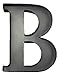 Personalized Letter B Metal Wall Wine Cork Holder