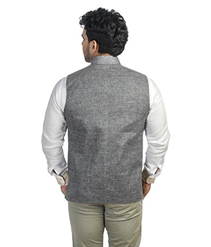 royal men's cotton blend nehru jacket