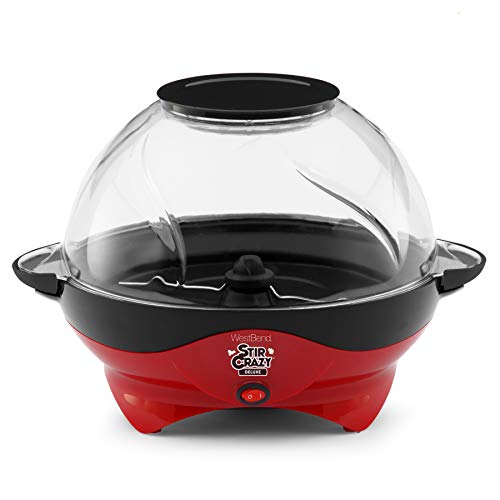 West Bend 8231 Stir Crazy Deluxe Electric Hot Oil Popcorn Popper