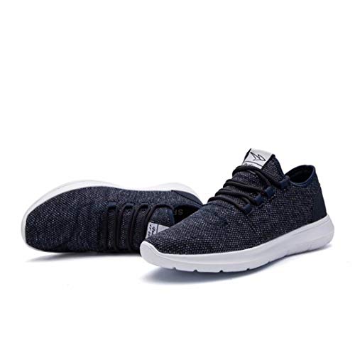 Srenket Mens Casual Athletic Sneakers Comfortable Running Shoes Light Tennis Zapatos Footwear for Men Walking Workout Blue47
