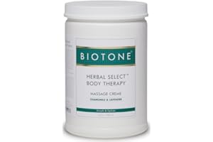 Biotone Herbal Select Body Therapy Massage Creme, 64 Ounce