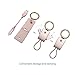 dodocool Lightning Cable with Keychain 2-in-1 Lightning to USB Cable [Apple MFi Certified] 0.51ft for iPhone 7/7 Plus/6s/6s Plus/6 Plus/6/5s/iPad/iPod
