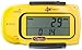 Ozeri 4x3razor Pocket 3D Pedometer and Activity Tracker with Bosch Tri-Axis Technology from Germany, Yellow