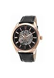 Lucien Piccard Men's LP-10660A-RG-01 Loft Analog Display Automatic Self Wind Black Watch