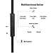 In Ear Headphones, PWOW Wired Earphones iPhone Earphones Earbuds with Microphone and Remote Control 2 Packs