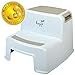 Dual Height 2 Step Stool for Toddlers and Kids (Mom's Choice Award Winner) (1-Pack, Beige)