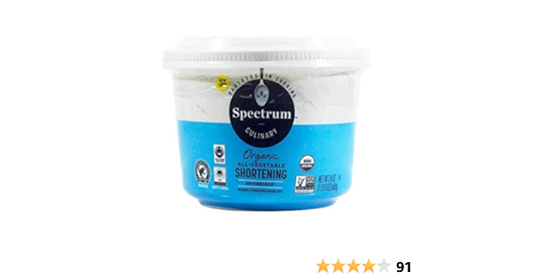 Spectrum Organic All Vegetable Shortening 24 Oz Pack Of 2 Grocery Gourmet Food Amazon Com