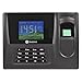 Realand ZDC20 Fingerprint Time Clock Attendance Biometric Time Attendance Recorder System(2.8 Inch TFT screen,Fingerprint + Password + ID Card,Support USB Flash Drive Download)